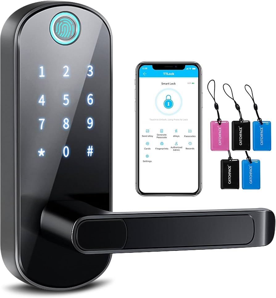 TTLock Smart Lock - Bluetooth Enabled Fingerprint & Touchscreen TTLock Smart Lock - Bluetooth Enabled Fingerprint & Touchscreen